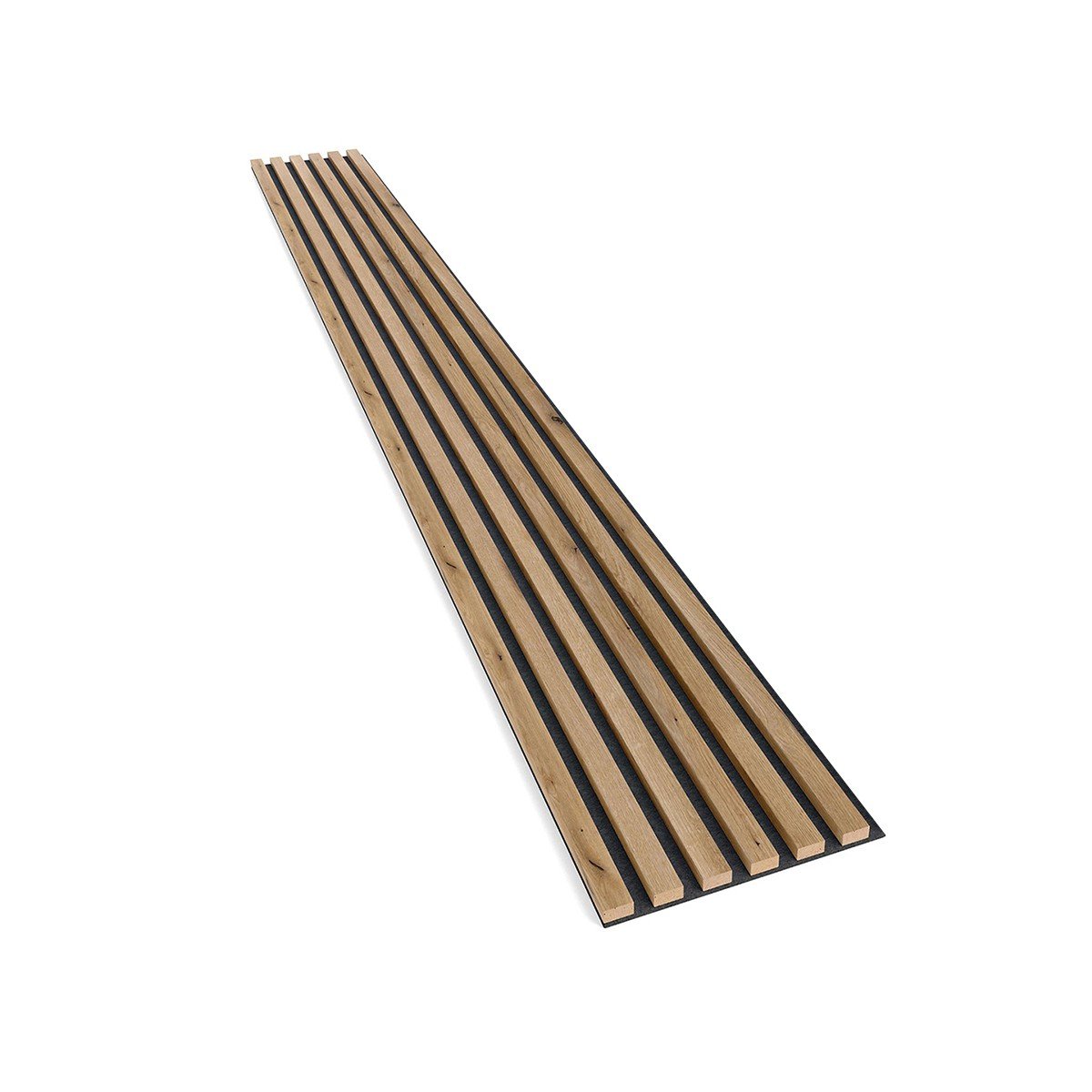 Acoustic Slats Panel - European OAK - Acoustic slats panel - DecorMania.eu