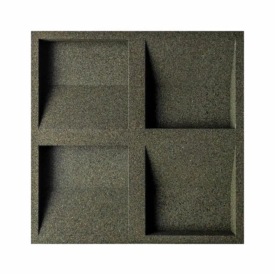 SQUARE 3D Cork Acoustic Panel - DecorMania.eu